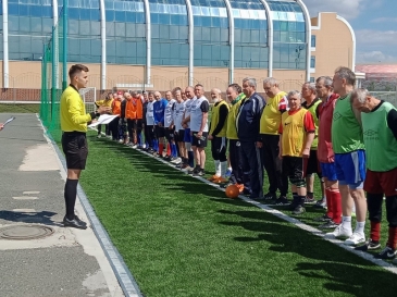 Турнир по мини-футболу среди ветеранов 60+