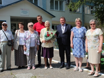 Юбилей старейшего председателя