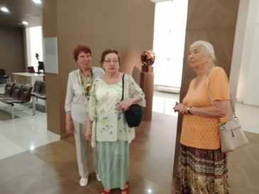 В музее имени С.Д. Эрьзи