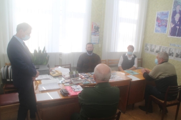 Заседание Бюро совета ветеранов Инсарского муниципального района